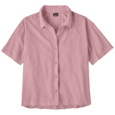 Chemises a manches courtes Patagonia LW A/C Shirt Women Windowpane Dobby: Quiet Violet