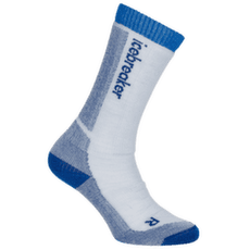 Chaussettes hauteur genou Icebreaker Ski+ Medium OTC Kids ZINC BLUE/LAZURITE/SNOW