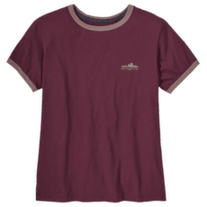 T-shirt a manches courtes Patagonia FITZ ROY FOOTHILLS RINGER TEE Women Berry Fig