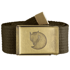 Bande Fjällräven Canvas Brass Belt Dark Olive