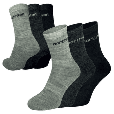 Chaussettes Northman Liner Merino 3-pack Mix