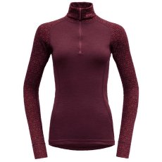 T-shirt a manches longues Devold Duo Active Zip Neck Women (328 244) PORT