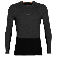 T-shirt a manches longues Icebreaker 200 ZoneKnit LS Crewe Men JET HTHR/BLACK/METRO HTHR/CB