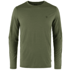 T-shirt a manches longues Fjällräven Abisko Wool LS Men Laurel Green