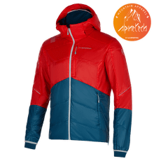 Veste La Sportiva Alpine Guide Primaloft Hoody Men Poppy/Storm Blue