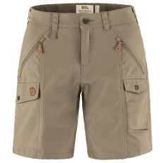 Shorts Fjällräven Nikka Shorts Curved Women Suede Brown