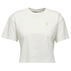 T-shirt a manches courtes Black Diamond Diamond Crop SS Tee Women Off White