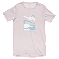 T-shirt a manches courtes Devold Molnes Merino Tee Junior 167A ORCHID