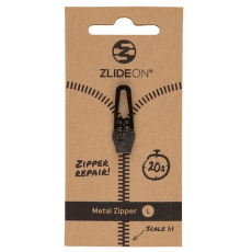 Tirette(s) ZlideON Repair slider for metal zipper Black