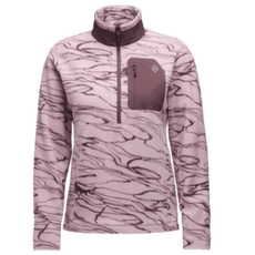 Pull Black Diamond Rift HZ Fleece Jacket Women Relief-Meadow Rose-Fig