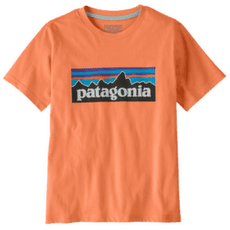T-shirt a manches courtes Patagonia P-6 Logo T-Shirt Peach Sherbet