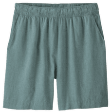 Shorts Patagonia Garden Island Long Shorts - 6 in. Women Whole Weave: Blue Sage