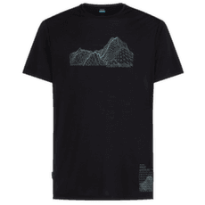 T-shirt a manches courtes Icebreaker Merino Blend 125 Cool-Lite Sphere SS Tee Beta Men BLACK