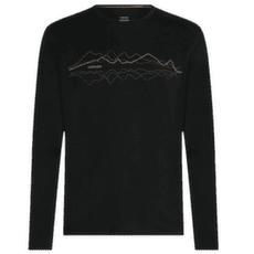 T-shirt a manches longues Icebreaker Merino 200 Oasis LS Crewe Icebreaker Men BLACK