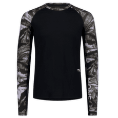 T-shirt a manches longues Mons Royale Temple Merino Long Sleeve Men Rock Camo/Black