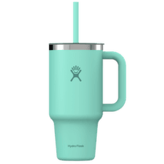Tasse thermique Hydro Flask 32 OZ TRAVEL TUMBLER CLEAR LID Mermain Green