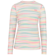 T-shirt a manches longues Kari Traa Fryd LS Women BGUM/BUBBLEGUM