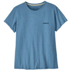 T-shirt a manches courtes Patagonia P-6 Logo Responsibili-Tee Women Shore Blue