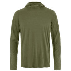 Sweat-shirt Fjällräven ABISKO WOOL HOODIE MEN Laurel Green