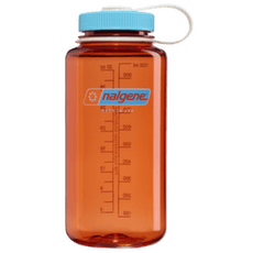 Bouteille Nalgene Wide Mouth Sustain 1000 ml Flame w/Blue Atoll