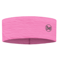 Bandeau Buff Lightweight Merino Wool Headband SOLID FLUOR FUCHSIA