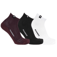 Chaussettes Mammut EVERYDAY QUARTER SOCKS 3 PACK white-vin-black