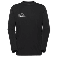 T-shirt a manches longues Mammut MOUTAIN LONGSLEEVE T-SHIRT MEN BLUEMLISALPHORN black 0001