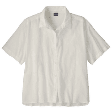 Chemises a manches courtes Patagonia LW A/C Shirt Women Windowpane Dobby: White