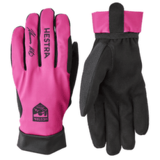 Gants Hestra Klaebo Pro Model - 5 finger Black/Orchid