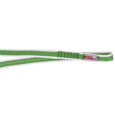 Boucle Rock Empire Open sling PA 16mm/240cm bílo-světle zelená