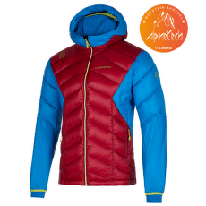 Veste La Sportiva AIGUILLE DOWN JKT Men Sangria/Electric Blue