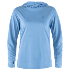 T-shirt a manches longues Fjällräven Abisko Sun-hoodie Women Ultramarine