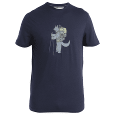 T-shirt a manches courtes Icebreaker Merino 150 Tech Lite III SS Tee Tech Head Men Midnight Navy