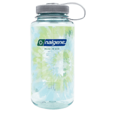 Bouteille Nalgene Wide Mouth Sustain 1000 ml Seafoam w/Platinum Blue Tie Dye