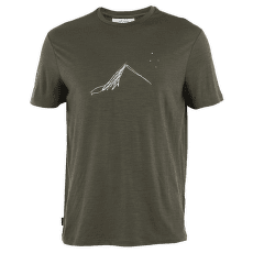 T-shirt a manches courtes Icebreaker Merino 150 Tech Lite SS Tee Southern Constellation Men LODEN