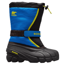 Chaussures Sorel Childrens Flurry™ Black, Super Blue 014