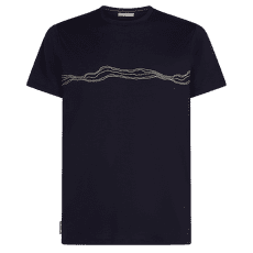 T-shirt a manches courtes Icebreaker Merino 150 Tech Lite SS Tee Mountain Pulse Men Midnight Navy