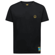 T-shirt a manches courtes La Sportiva Climbing on the Moon T-Shirt Men Nero/Giallo