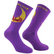 Chaussettes La Sportiva CLIMBING ON THE MOON SOCKS Purple/Yellow