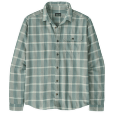 Chemises a manches longues Patagonia Long-Sleeved Cotton in Conversion Lightweight Men Marine Layer: Blue Sage