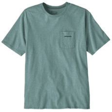 T-shirt a manches courtes Patagonia Boardshort Logo Pocket Responsibili Tee Men Blue Sage