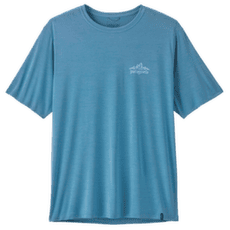 T-shirt a manches courtes Patagonia Cap Cool Daily Shirt - Cloud Crag Men Shore Blue - Light Shore Blue X-Dye