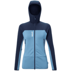 Sweat-shirt Millet FUSION GRID HOODIE Women CORONET BLUE/SAPHIR