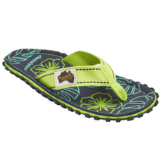 Tongs Gumbies Gumbies Lime Hibiscus Lime Hibiscus
