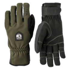 Gants Hestra Ergo Grip Wool Touring - 5 finger Dark forest / Black