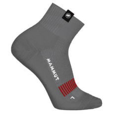 Chaussettes Mammut Hiking Full Cushion Quarter Socks strata-mammut red
