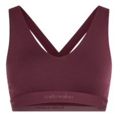 Brassiere Icebreaker Merino 125 Cool-Lite Sprite Racerback Bra Women DK BERRY