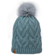 Casquettes Buff KNITTED & FLEECE BAND HAT CARYN CARYN BLUE GLASS