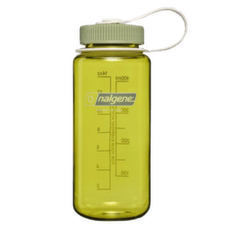 Bouteille Nalgene Wide-Mouth 500 mL Sustain Endive w/Oil Green