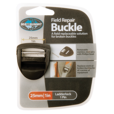 Boucle Sea to Summit Ladderlock 1 Pin 25 mm Black